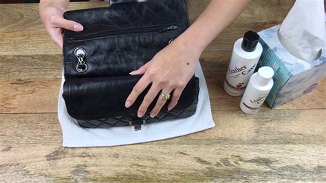 how to clean chanel purse|chanel leather handbags instructions.